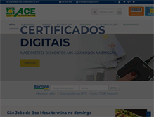 Tablet Screenshot of acesaojoao.com.br